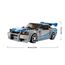 LEGO Speed Champions 2 Fast 2 Furious Nissan Skyline GT-R (R34) Rennwagen Spielzeug zum Bauen, 2023 Modell Auto-Bausatz mit Brian O'Conner Figur 76917