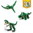 LEGO 31058 Creator Dinosaurier Spielzeug, Kinder & 31125 Creator 3-in-1 Wald-Fabelwesen: Hase - Eule - Eichhörnchen, Set mit Tierfiguren zum Bauen, Spielzeug ab 7 Jahre