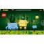 LEGO Botanicals Fröhliche Pflanzen - Spielzeug für Kinder mit 2 Kunstpflanzen, 2 bunten Blumentöpfen & austauschbaren Cartoon-Gesichtern - Geschenkidee für Mädchen ab 9 Jahren - 10349