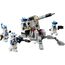 LEGO Star Wars 75345-501st Clone Troopers Battle Pack Set – Sammler Spielzeug mit Einer AV-7-Kanone und 4 Minifiguren – Geschenk für Jungs ab 6 Jahren und Fans von The Clone Wars