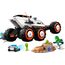 LEGO City Weltraum-Rover mit Außerirdischen, Auto-Set mit Roboter- und Alien-Spielzeug-Figuren, Geburtstagsgeschenk für Jungs und Mädchen ab 6 Jahren, mit 2 Minifiguren und einer Planetenkulisse 60431