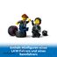 LEGO City Autotransporter mit Rennwagen, LKW-Spielzeug mit Verstellbarer Laderampe und Renn-Auto, Bauset mit 2 Minifiguren, Rennfahrer und LKW-Fahrer, Kinder ab 6 Jahren 60406