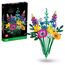 LEGO Botanicals Wildblumenstrauß Set - Künstliche Blumen mit Mohn und Lavendel zum Basteln für Erwachsene - Geschenkidee für Heimdeko - Botanik Kollektion 10313