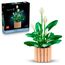 LEGO Botanicals Friedenslilie - Set mit Kunstpflanze für Erwachsene - mit künstlicher weißer Blüten und Knospen für DIY Deko - Geschenkidee zum Muttertag - 11504