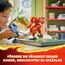 LEGO NINJAGO Kais Feuermech, Actionfiguren-Spielzeug für Kinder mit roter Mech-Figur zum Umgestalten, Ninja-Set mit 4 Figuren inkl. Kai und Zane, Geschenk für 7-jährige Jungs und Mädchen 71808
