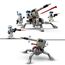 LEGO Star Wars 75345-501st Clone Troopers Battle Pack Set – Sammler Spielzeug mit Einer AV-7-Kanone und 4 Minifiguren – Geschenk für Jungs ab 6 Jahren und Fans von The Clone Wars