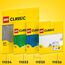LEGO 11024 Classic Graue Bauplatte, quadratische Grundplatte mit 48x48 Noppen als Basis für Konstruktionen und für weitere Sets