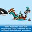 LEGO 60368 City Arktis-Forschungsschiff, großes schwimmfähiges Spielzeug-Boot mit Hubschrauber, Beiboot, ROV-U-Boot, Wikingerschiffswrack, 7 Minifiguren & Orca-Figur, Geschenk für Kinder ab 7 Jahren