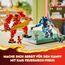 LEGO NINJAGO Kais Feuermech, Actionfiguren-Spielzeug für Kinder mit roter Mech-Figur zum Umgestalten, Ninja-Set mit 4 Figuren inkl. Kai und Zane, Geschenk für 7-jährige Jungs und Mädchen 71808