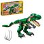 LEGO 31058 Creator Dinosaurier Spielzeug, Kinder & 31125 Creator 3-in-1 Wald-Fabelwesen: Hase - Eule - Eichhörnchen, Set mit Tierfiguren zum Bauen, Spielzeug ab 7 Jahre