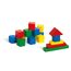 Eichhorn 100010181 150 Bunte Holzbausteine in der Aufbewahrungsbox mit Kordel und Sortierdeckel, Motorikspielzeug für Kinder ab 1 Jahr geeignet [Exklusiv bei Amazon]