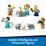 LEGO City Arktis-Truck mit Labor – BAU- und Spielset – Erkundungsfahrzeug mit Lenkung und Federung – inkl. Schneescooter, 5 Mini-Figuren und 3 Wolfsfiguren – Geschenk für Jungen ab 8 Jahren – 60471