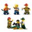 LEGO City Trains Güterzug - Zug Spielzeug, Gabelstapler, 32 Gleisstücke, Signalleuchten & 6 Minifiguren – Lokomotive Spielset für Kinder - Kreatives Geschenk für Jungen & Mädchen ab 6 Jahren - 60198