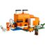 LEGO Minecraft Die Fuchs-Lodge - Spielset mit Spielzeughaus - Gamer Geschenk mit Ertrunkenem, Füchsen und einem Helden in einem Fuchs-Skin - Spielzeug für Kinder ab 8 Jahren - 21178
