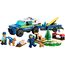 LEGO 60369 City Mobiles Polizeihunde-Training, Polizeiauto-Spielzeug mit Anhänger, Hunde- und Welpenfiguren, Tier-Set für Kinder ab 5 Jahren