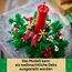 LEGO Weihnachtsgesteck - DIY Tischdeko und Kerzenständer mit Beeren, Sternen, Laub - Bastelset für Kinder & Familie - Geschenk zu Weihnachten für Mädchen und Jungen ab 12 Jahren - 40743