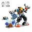 LEGO City Weltraum-Rover mit Außerirdischen & City Weltraum-Mech, Roboter-Bausatz für Kinder ab 6 Jahren, Set mit Actionfiguren-Spielzeug und Pilot-Figur, Geschenk für Jungs und Mädchen 60428