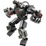 LEGO | Marvel War Machine Mech - Superhelden Spielzeug mit 3 Shootern für Kinder - Legendäre Actionfigur aus dem MCU - Geschenk für Jungen und Mädchen ab 6 Jahren - Spielset mit Minifiguren - 76277