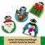 LEGO Verschiedene Christbaumanhänger - 4 Tannenbaum Dekorationen inkl. Weihnachtsmann, Schneemann & Spielzeug Rentier - Bastelset und Geschenk zu Weihnachten für Mädchen & Jungen ab 6 Jahren - 40744