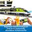 LEGO City Trains - Personen-Schnellzug -Ferngesteuertem Zug mit funktionierenden Scheinwerfern, 2 Waggons, 24 Gleisstücken & 6 Minifiguren – Geschenk für Jungen & Mädchen ab 7 Jahren - 60337