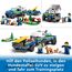 LEGO 60369 City Mobiles Polizeihunde-Training, Polizeiauto-Spielzeug mit Anhänger, Hunde- und Welpenfiguren, Tier-Set für Kinder ab 5 Jahren