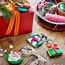 LEGO Verschiedene Christbaumanhänger - 4 Tannenbaum Dekorationen inkl. Weihnachtsmann, Schneemann & Spielzeug Rentier - Bastelset und Geschenk zu Weihnachten für Mädchen & Jungen ab 6 Jahren - 40744