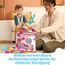 MEGA BLOKS Großer Bausteinebeutel - 60 robuste Bausteine mit wiederverwendbarem Aufbewahrungsbeutel, fördert Kreativität und Feinmotorik, für Kinder ab 1 Jahr, DCH54, Pink, Die Verpackung kann variieren.