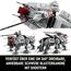 LEGO Star Wars 75337 AT-TE Walker Spielzeug mit 3 Mini-Figuren aus dem 212. Klon-Trupp, Zwergspinne und Battle Droid Figuren – Geschenk für Jungs ab 9 Jahren und Fans von Die Rache der Sith