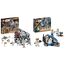 LEGO 75337 Star Wars at-TE Walker, Bewegliches Spielzeugmodell & 75359 Star Wars Ahsokas Clone Trooper der 332. Kompanie