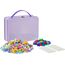 Geniales Konstruktionsspielzeug, Pastel, Bausteine-Set in praktischer Metall-Box mit Henkel, 600 Teile