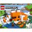 LEGO 21178 Minecraft Die Fuchs-Lodge, Spielzeug für Jungen und Mädchen ab 8 Jahren & 21240 Minecraft Das Sumpfabenteuer Set, Spielzeug mit Figuren mit Alex- und Zombie-Figuren im Biom, ab 8 Jahren
