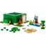 LEGO Minecraft Das Schildkrötenstrandhaus - Spielzeug mit Tierfiguren & Schildkröten Figur -Spielset mit Zubehör - Werkbank, Bambusfloß - Gamer Geschenk für Jungen & Mädchen ab 8 Jahren - 21254