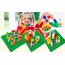 Große Bauplatte Kompatibel mit Lego Duplo Platten, Classic Grundplatte für DUPLO Sets,38 * 38cm Platten-Set für Kreatives Vorschulspielzeug,Grün (2 Stück)