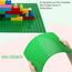 Große Bauplatte Kompatibel mit Lego Duplo Platten, Classic Grundplatte für DUPLO Sets,38 * 38cm Platten-Set für Kreatives Vorschulspielzeug,Grün (2 Stück)