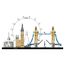 LEGO 21034 Architecture London Skyline-Modellbausatz, Bauset mit London Eye, Big Ben, Tower Bridge, Haus- und Büro-Deko, Geschenkidee für Sammler