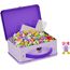 Geniales Konstruktionsspielzeug, Pastel, Bausteine-Set in praktischer Metall-Box mit Henkel, 600 Teile