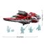 LEGO Star Wars Ahsoka Tanos T-6 Jedi Shuttle Set, baubares Raumschiff-Spielzeug mit 4 Minifiguren inkl. Sabine Wren und Marrok mit Lichtschwertern, Geschenk für Fans der Ahsoka-Serie 75362