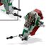 LEGO 75333 Star Wars Obi-Wan Kenobis Jedi Starfighter & Star Wars 75344 Das Boba Fett -Mikrofighter -Schiff, Fahrzeug mit Figuren, der Mandalorianer