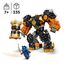 LEGO NINJAGO Coles Erdmech & NINJAGO Arins Drachengleiter, Ninja-Set mit Drachen-Spielzeug und Figuren inkl. Arin-Minifigur mit Mini-Katana, kleines Geschenk für Jungs und Mädchen ab 6 Jahren 71803