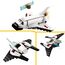 LEGO 31134 Creator 3in1 Spaceshuttle Spielzeug zum Astronauten zum Raumschiff, Konstruktionsspielzeug für Kinder, Jungen, Mädchen ab 6 Jahren, kreative Geschenkidee