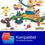 MEGA Pokémon Actionfigur Bauspielzeug, Spaß auf dem Riesenrad mit 393 Teilen und beweglichem Felori, Mampfaxo, Mauzi und Felino, für Kinder, HXF80