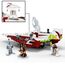 LEGO 75333 Star Wars Obi-Wan Kenobis Jedi Starfighter & Star Wars 75344 Das Boba Fett -Mikrofighter -Schiff, Fahrzeug mit Figuren, der Mandalorianer
