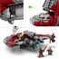 LEGO Star Wars Ahsoka Tanos T-6 Jedi Shuttle Set, baubares Raumschiff-Spielzeug mit 4 Minifiguren inkl. Sabine Wren und Marrok mit Lichtschwertern, Geschenk für Fans der Ahsoka-Serie 75362
