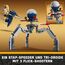 LEGO Star Wars 75372 Clone Trooper & Battle Droid Battle Pack, inkl. 4 Minifiguren, 5 Droiden und Speeder Bike mit Shooter - Bauspielzeug für Jungen und Mädchen ab 7 Jahren