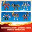LEGO NINJAGO Coles Erdmech, Actionfiguren-Spielzeug mit veränderbarem Mech, Ninja-Set mit 2 Figuren inklusive Cole, Geschenk für 7-jährige Jungs und Mädchen 71806