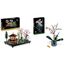 LEGO Icons Garten der Stille, Botanical Zen-Garten-Set für Erwachsene mit Lotusblumen & 10311 Icons Orchidee, Künstliche Pflanzen Set mit Blumen