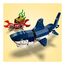 LEGO 31129 Creator Majestätischer Tiger, Panda oder Fisch & 31088 Creator Bewohner der Tiefsee, Spielzeug mit Meerestieren Figuren: Hai, Krabbe, Tintenfisch und Seeteufel, Set für Kinder ab 7 Jahre