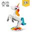 LEGO Creator 3in1 Magical Unicorn Toy - Animal Figure Transforms into a Seahorse or Peacock - Creative Gift for 7+ Year Old Girls & Boys - 31140
