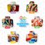 Jelly Blox - Farm Set, Sensorisches Spielzeug für Kinder ab 2 Jahren, Bauset mit 18 weichen, Sensorischen Bauernhoftieren und -Figuren, Bauernhof-Set mit Weichen und Flexiblen Bausteine, Geschenkidee