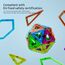 mysoler Magnetische Bausteine 106 Teile mini Magneten Kinder Magnetspielzeug Magnet Spielzeug Magnet Bausteine für Kinder ab 3 Jahren für Jungen und Mädchen-Lernspielzeug Geburtstag Vorschule